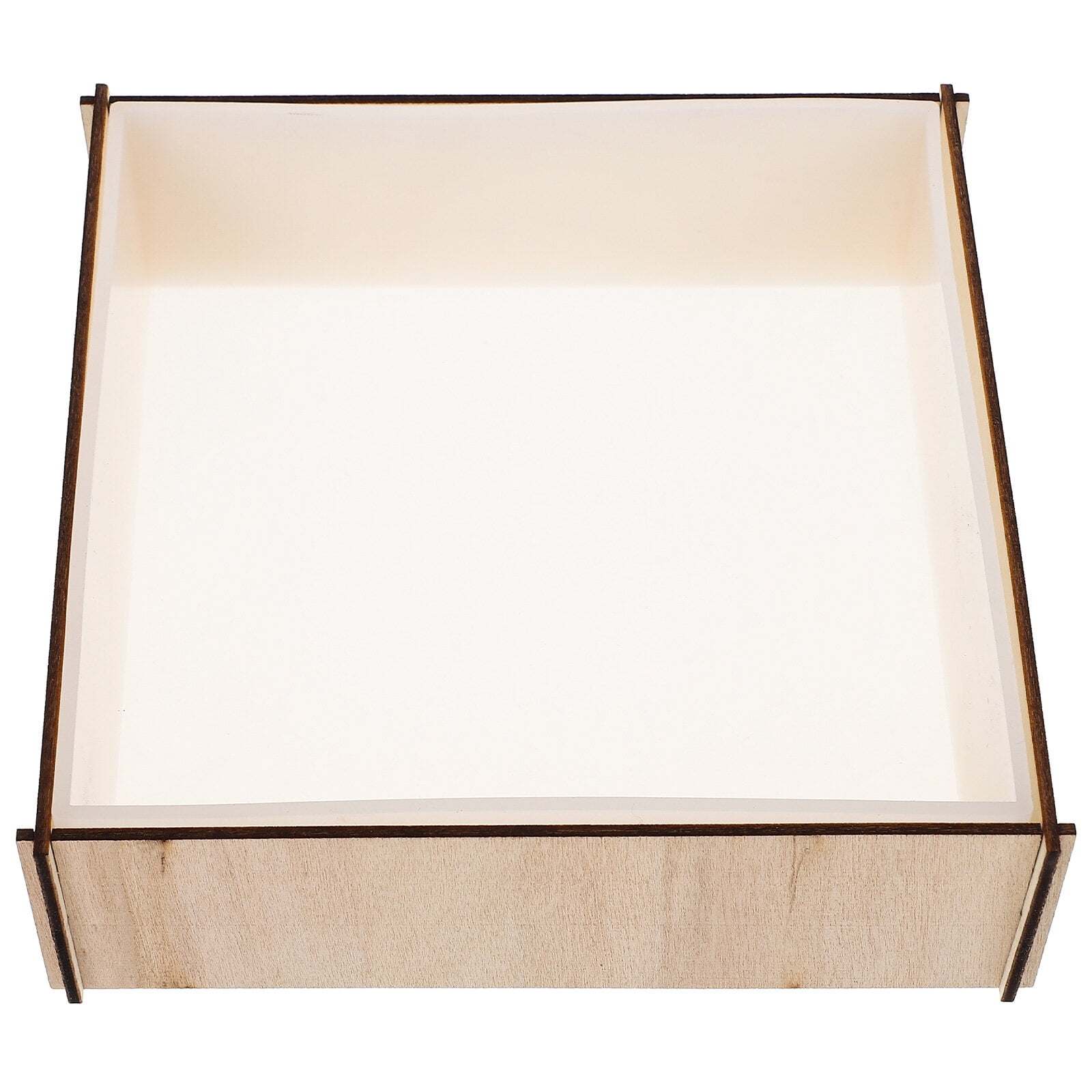 ITSELFER 1 set of Square Silicone Mold Bookshelf Baffle Making Mold