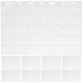 ITSELFER 10 Sheets of Coin Collecting Binder Protectors Pockets Plastic
