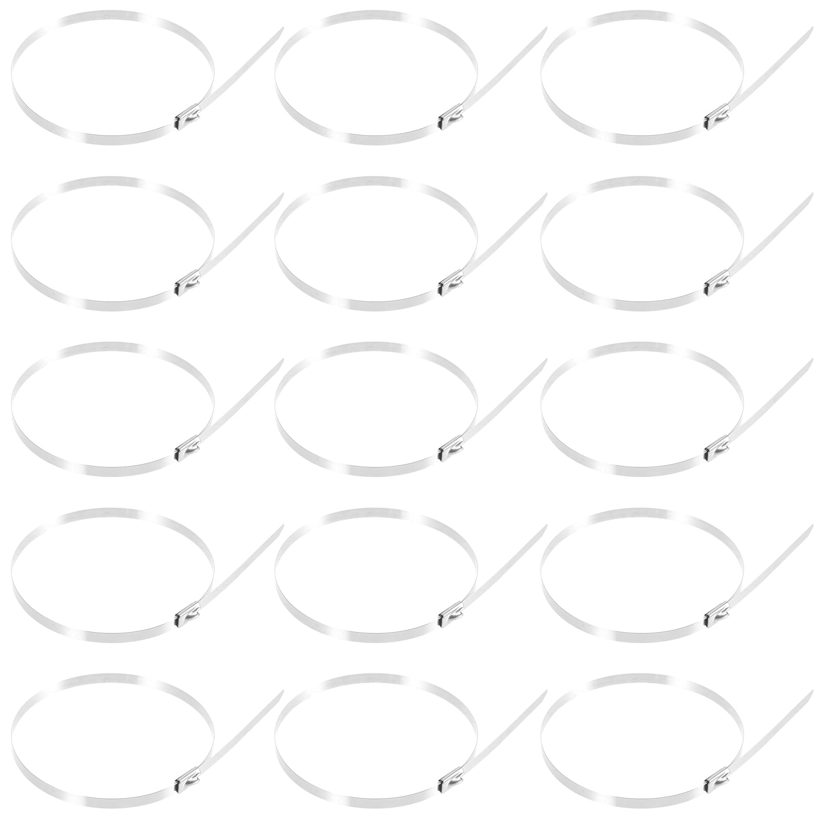 ITSELFER 100pcs Metal Fence Extender for Dogs Chain Link Fence Chain