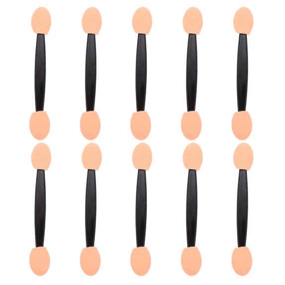 ITSELFER 100pcs Professional Double-headed Eyeshadow Brushes Sponge Eyeshadow Sticks