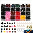 ITSELFER 1028 Pcs Crochet Eyes Crochet Safety Eyes Button Eyes Crochet