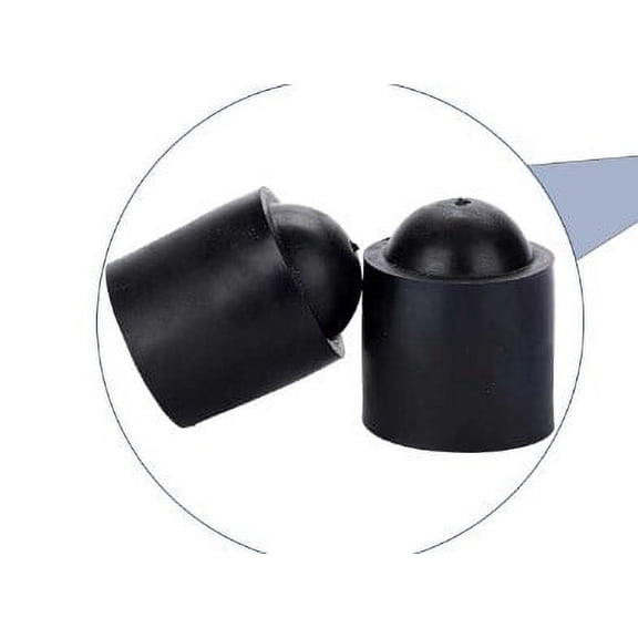 ITSELFER 10PCS Rubber Sleeve Cue Stick Tail Protector Billiard Cue Bottom Cover Essential Pool Stick Accessories for Enhanced Grip and