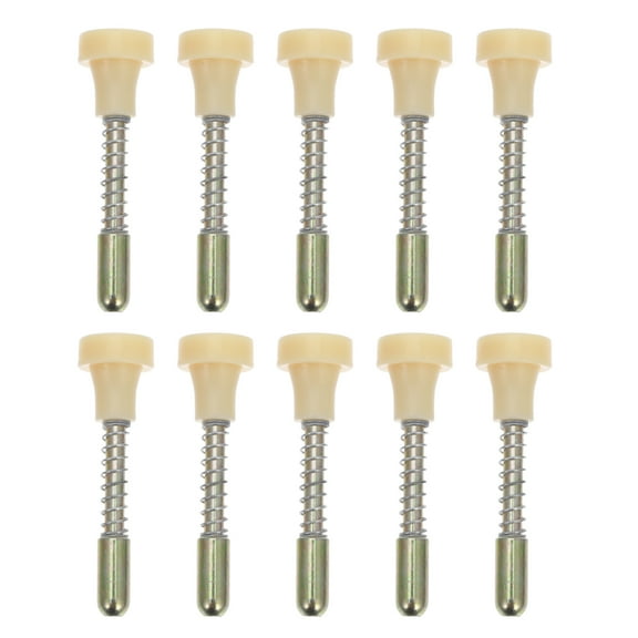 ITSELFER 10Pcs Window Screen Plunger Latches Window Screen Frame Parts Window Screen Plunger Latches Spring Plunger Window Screen Plunger Pins Spring Pin Window Latch