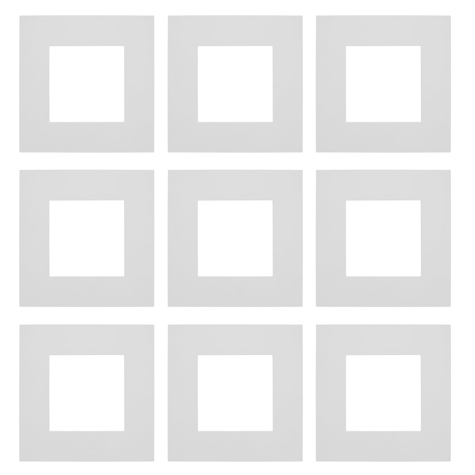 ITSELFER 10pcs Photo Frame Backing Matting Pre-Cut Picture Mats for ...