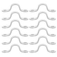ITSELFER 12pcs Kayak Pad Eyes Kayak Deck Loops Canoe Rigging Handles