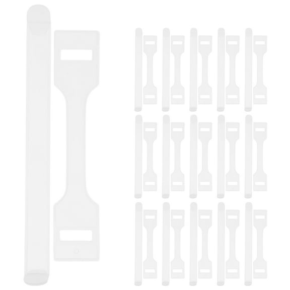 ITSELFER 150pcs Carton Handle Plastic Carry Handle Milk Carton Box Handle Gift Box Handles