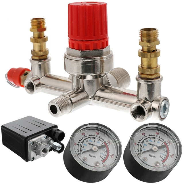 ITSELFER 175psi Air Compressor Pump Pressure Switch Control with Gauges