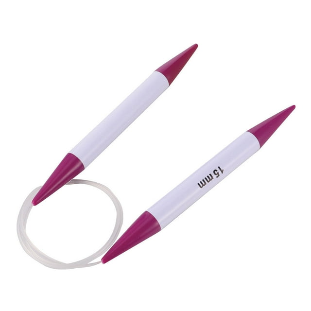 ITSELFER 1pc Smooth Plastic Knitting Needles Weaving Tools Knitting