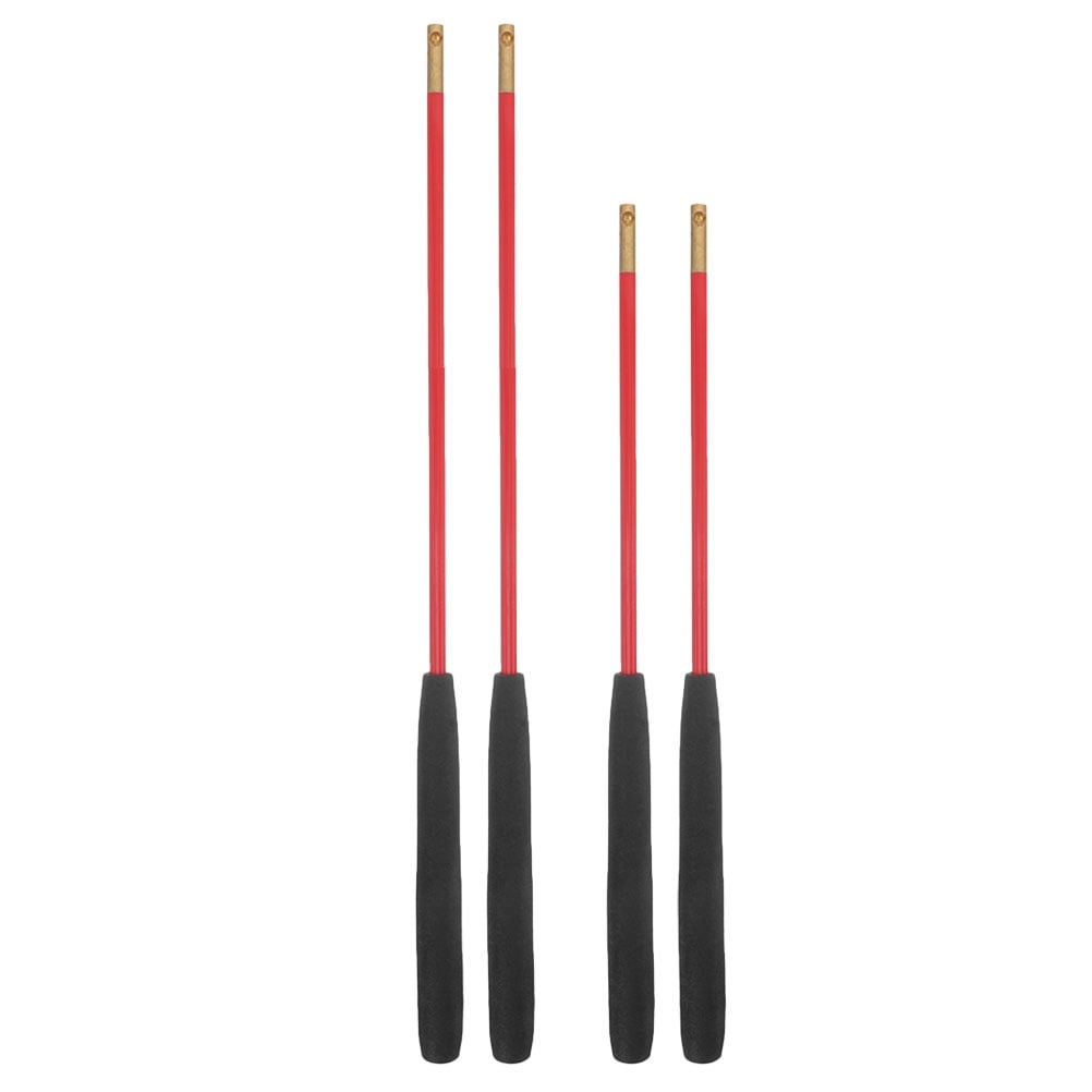ITSELFER 2 pairs of Diabolo Sticks Diabolo Handsticks Chinese Diabolo