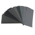 ITSELFER 20 Sheets 9x3.6 Inch Multipurpose Polishing Sandpaper Kit Dry