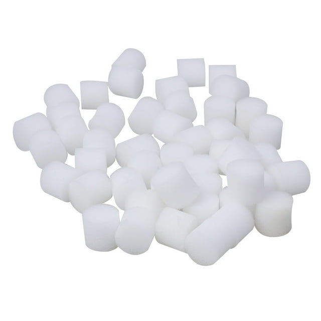 ITSELFER 200PCS 30MM Fixing Planting Hydroponic Sponge Soilless