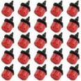 ITSELFER 200pcs Drip Irrigation Emitter Drip Line Irrigation Plant Drip