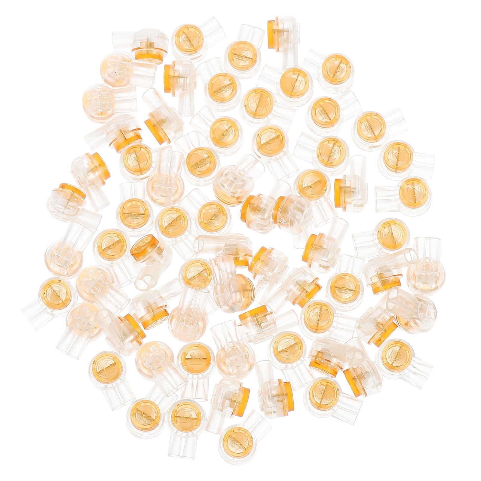ITSELFER 200pcs Telephone Wire Connector K1 Network Cable Terminal K1