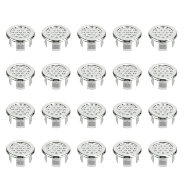 ITSELFER 20pcs Bathroom Sink Basin Overflow Cover Replacement Sink