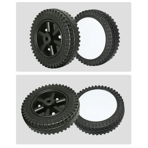 RENACLIPY grill tires Replacement HDPE Black 2pcs