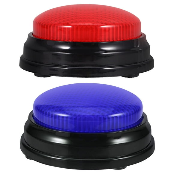 ITSELFER 2pcs Answer Buzzers for Game Shows Game Show Plastic Buzzers with Lights and Sound Buzzer Buttons for Party Answer Buzzers Party Favors
