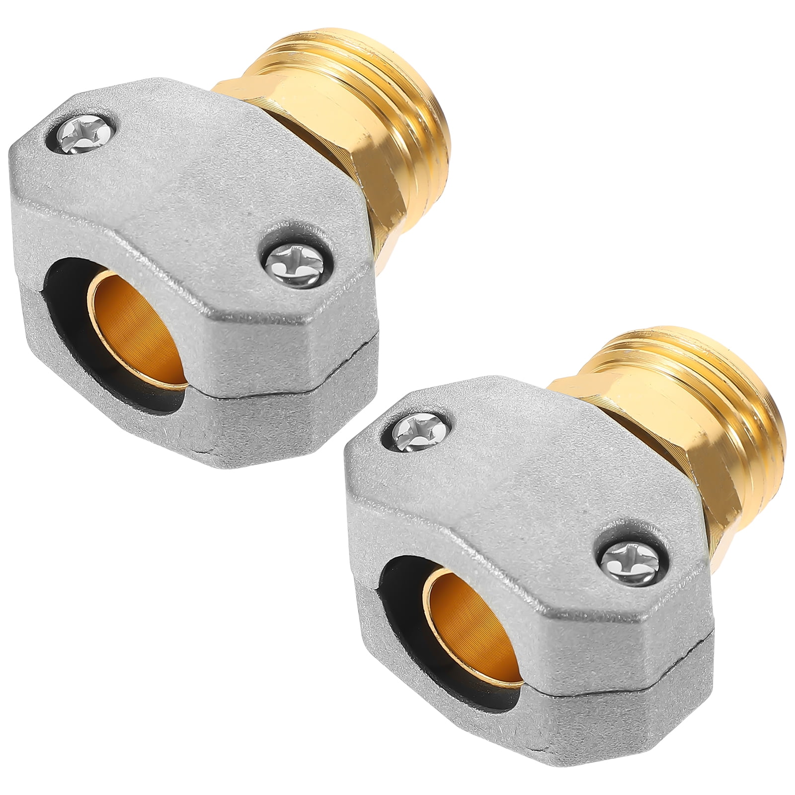 ITSELFER 2pcs Hose Repair Kit Garden Hose Connector Garden Hose