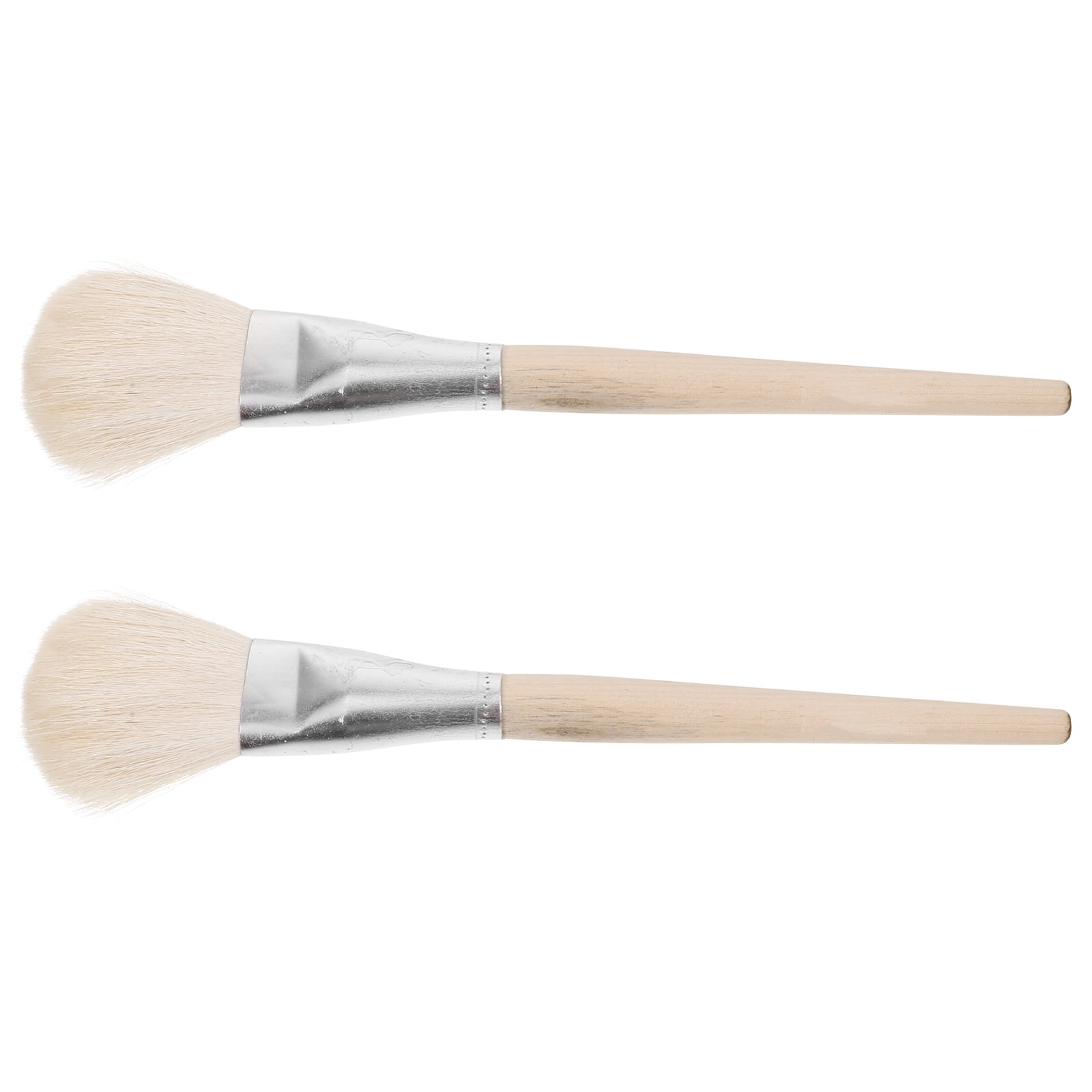 ITSELFER 2pcs Soft Wool Brushes for Acrylic Painting Glass and Ceramic ...