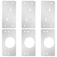 ITSELFER 3 Sets Hinge Repair Plate Door Hinge Repair Bracket