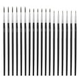 ITSELFER 30pcs Detail Painting Brush Set Miniature Painting Brush Fine