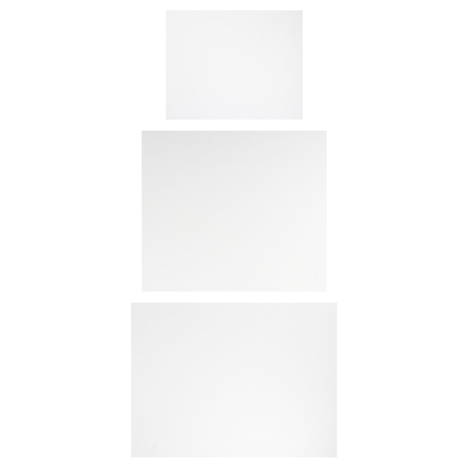 ITSELFER 3PCS Painting Canvas Panel Boards Acrylic Paint Oil Painting