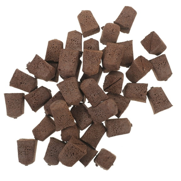 ITSELFER 40Pcs Seed Starter Blocks Plants Hydroponics Germination Start Plugs Fertilizer Nutrient Cubes Blocks
