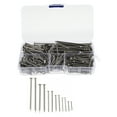 ITSELFER 460pcs Assorted Nails Stainless Steel Nails for Hanging