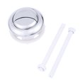 ITSELFER 48mm Dual Flush Toilet Water Tank Push Buttons with Rods
