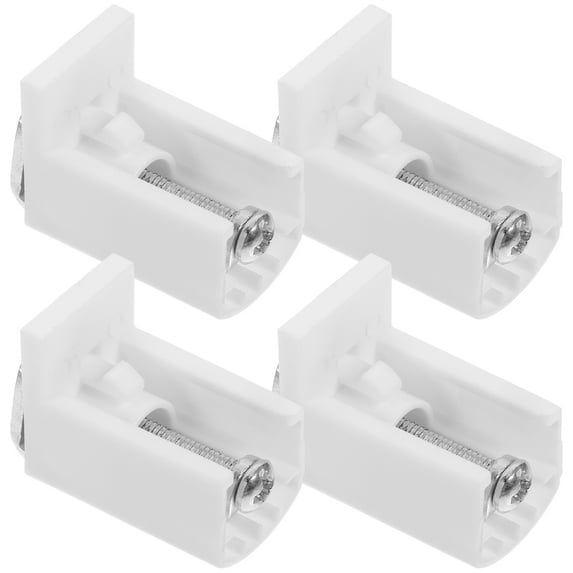 ITSELFER 4pcs Blind Brackets Mounting Bracket for Window Blinds Adjustable Blind Mounting Bracelets