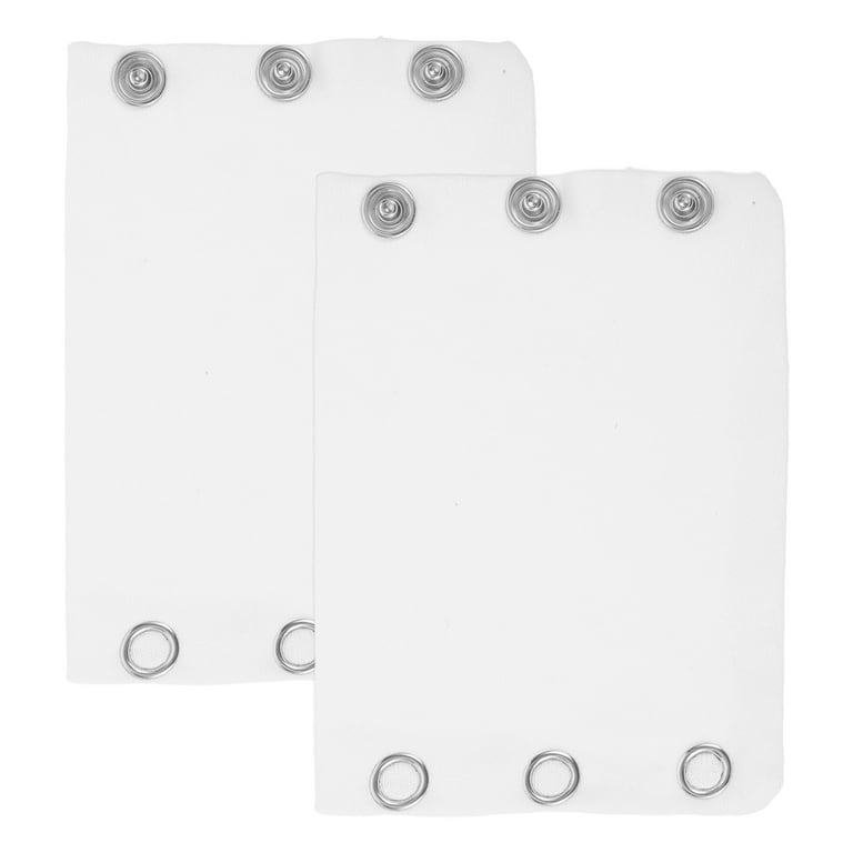 ITSELFER 4pcs Fabric Baby Bodysuit Extender Snap Button Extension