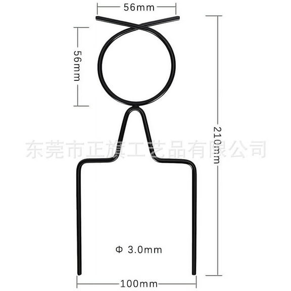 ITSELFER 4pcs Garden Hose Guide Stakes Metal Heavy Duty Water Hose Guide Spikes for Lawn and Flower Bed Outdoor Hose Holder Organizer