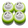 ITSELFER 4pcs Piping Tip Couplers For Large Size Icing Nozzles