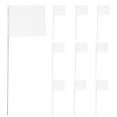 ITSELFER 50pcs Cable Marking Flags Seasonal Garden Flags For Outside Landscaping Flags Flag
