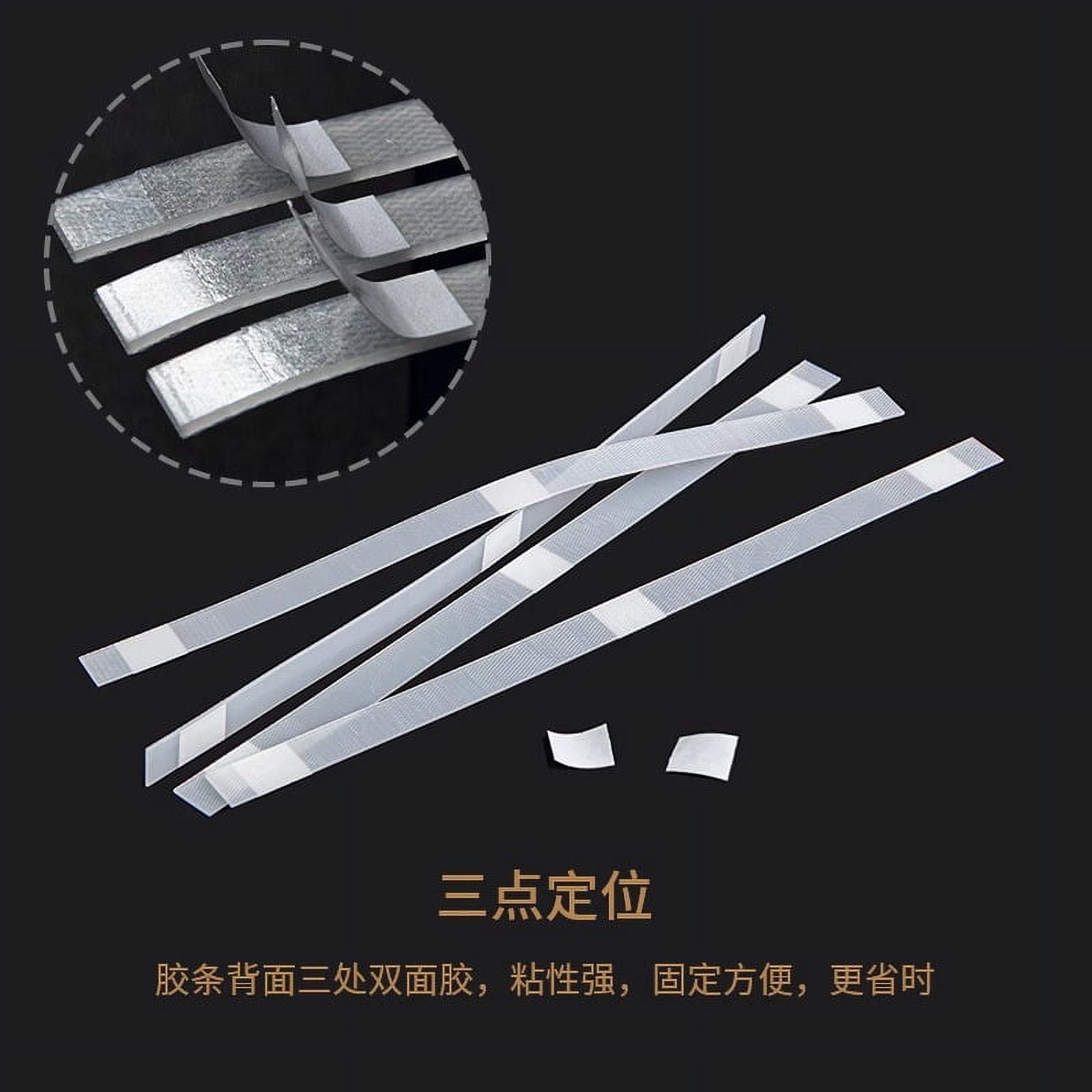 Book Binding Glue BESTONZON 30pcs Mesh Backing Glue Strips Spines