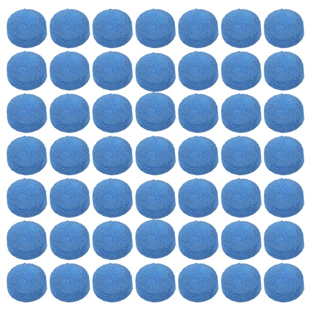 ITSELFER 50pcs Pool Cue Tips Replacement Kit Billiard Cue Tips Snooker