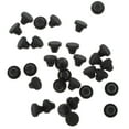 ITSELFER 50pcs Taper Shape Table Feet Mat Chair Feet Caps Nonskid Anti