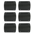ITSELFER 6 Pcs Drawbar Box Corner Protectors Safety Guards Luggage Bag