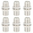 ITSELFER 6 Sets F Type Coax Cable Connector Plug Connector Antenna