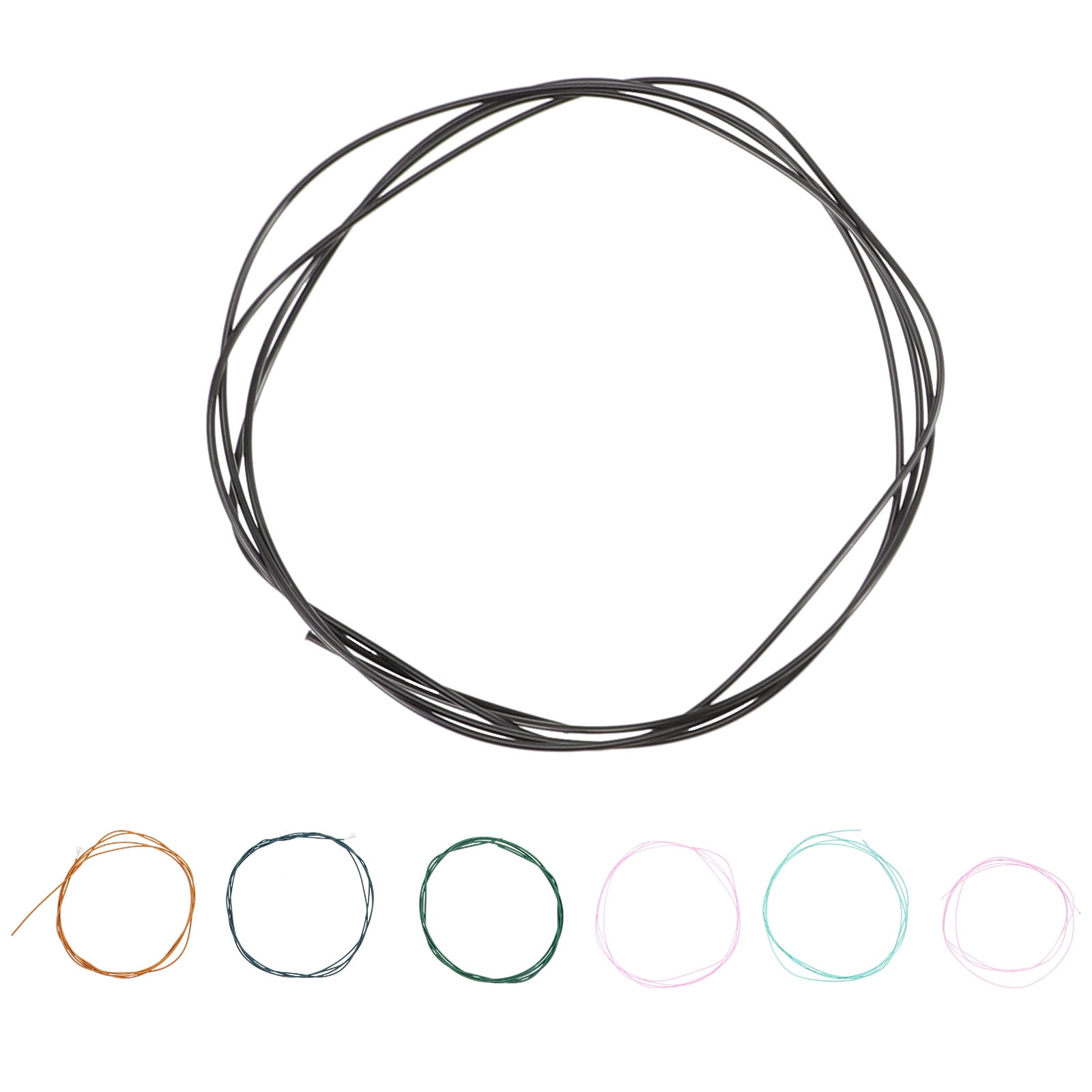 ITSELFER 6Pcs Acoustic Guitar Strings Replacement Classical Guitar