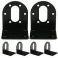 ITSELFER 6pcs Gear Motor Mounting Bracket Motor Bracket Base Motor L