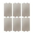 ITSELFER 6pcs Microwave Oven Mica Sheet Microwave Heat Insulation