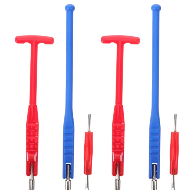 ITSELFER 6pcs Valve Stem Installer Tire Valve Stem Puller Tire Valve