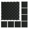 ITSELFER 8Pcs Acoustical Wall Panels Bedroom Sound Absorbing Panels