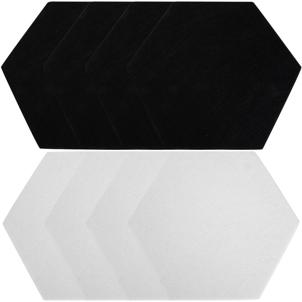 ITSELFER 8pcs Acoustical Wall Panels Studio Sound Absorbing Panels