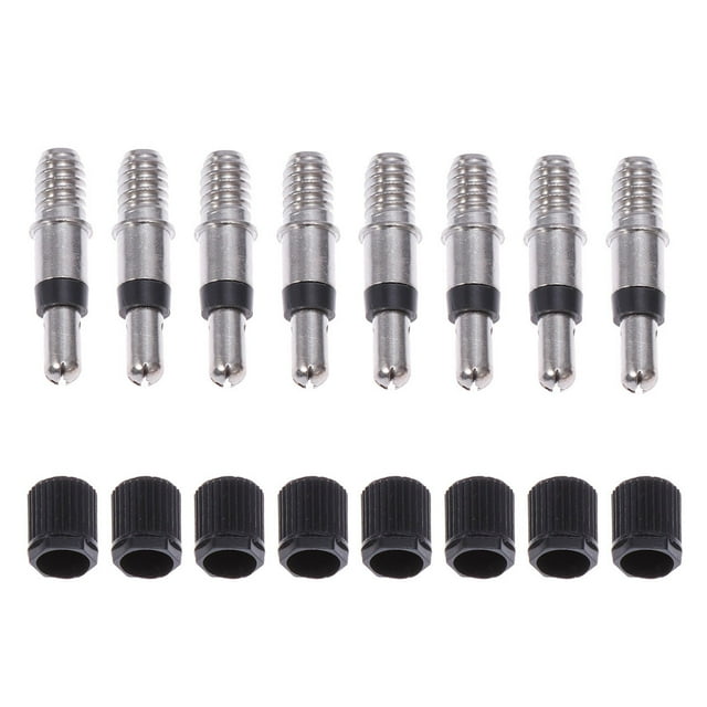 ITSELFER 8pcs Presta Core Removable German Style without Tubes Tubeless