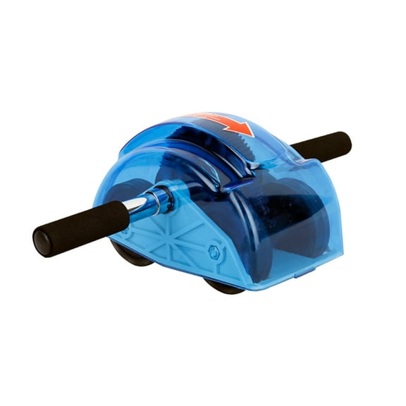 ITSELFER AB Roller Sports Wheel Four Roller Wheel Abdominal Exercise Roller Wheel Fitness Equipment with Gear for Exercise Fitness (Blue)