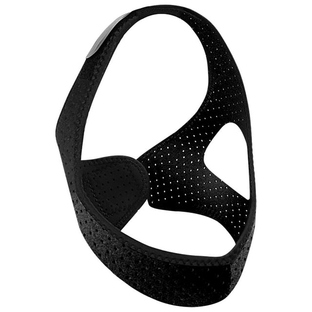 ITSELFER Anti Snore Chin Strap Breathable Snoring Solution Strap Anti