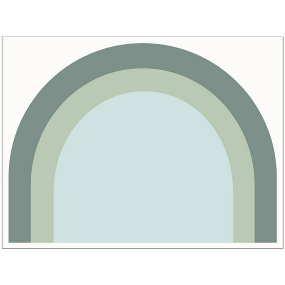 RENACLIPY  Modern Style Arch Shape Wall Decoration Removable Large Decal