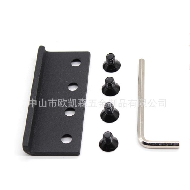 ITSELFER Barn Door Hardware Track Connectors with 4 Screws Sliding Door