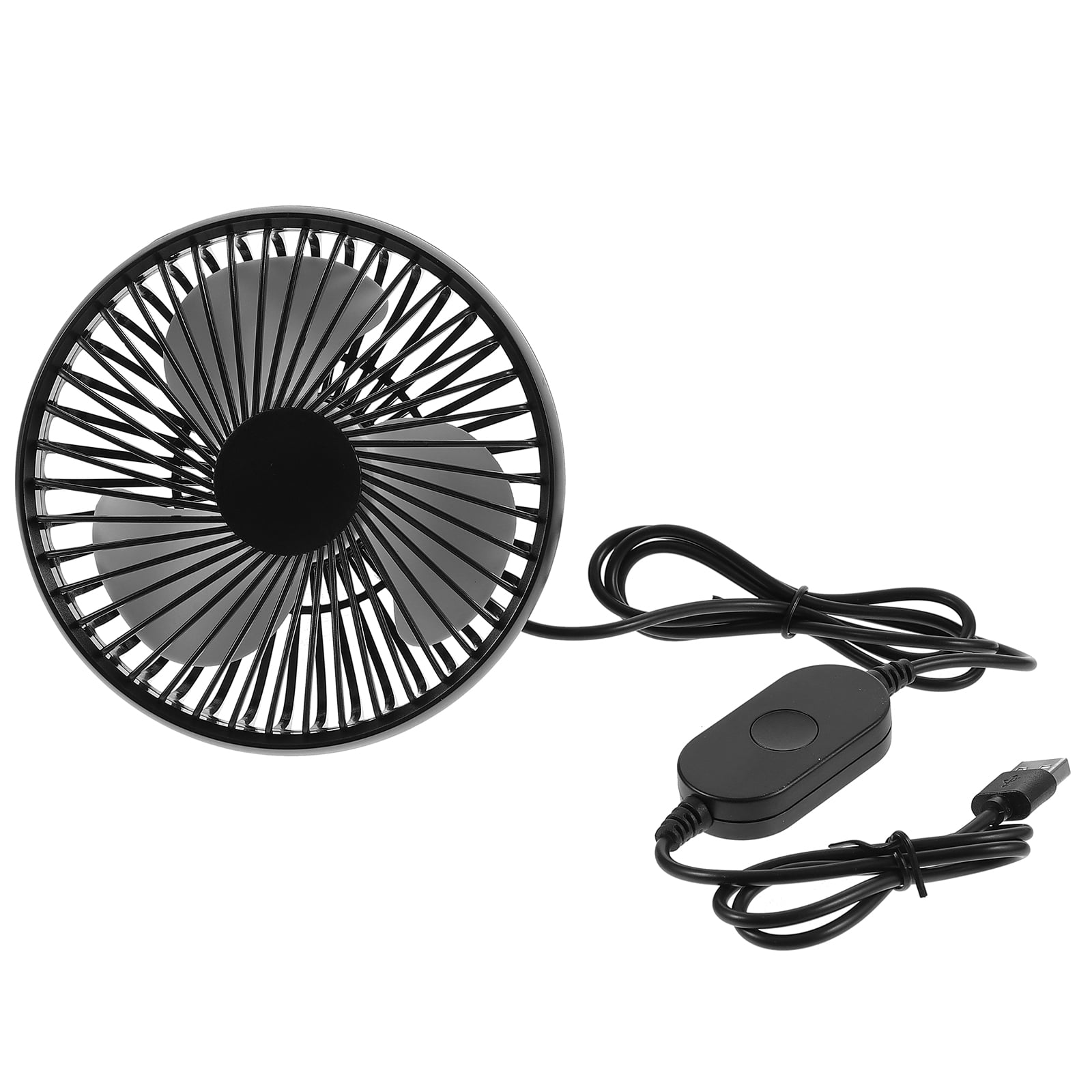 ITSELFER Car Fan Summer Car Fan Electric Cooling Fan Rear Backseat Fan